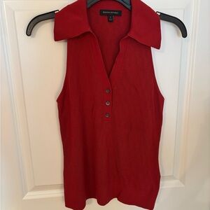 Banana Republic Red Halter Sweater, size S